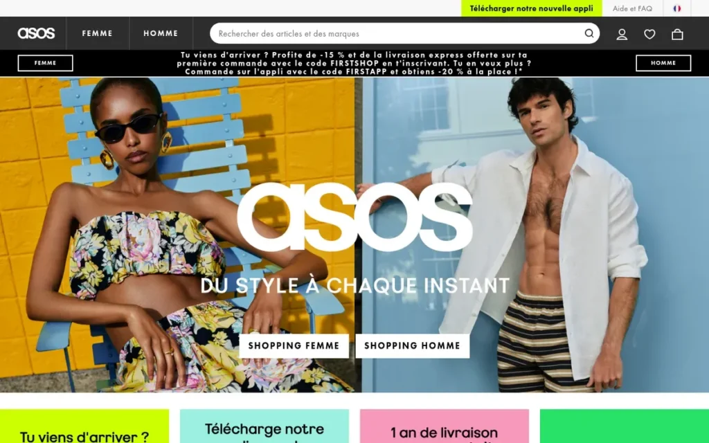 Asos avis 2026 : livraison, douane, retour, recours