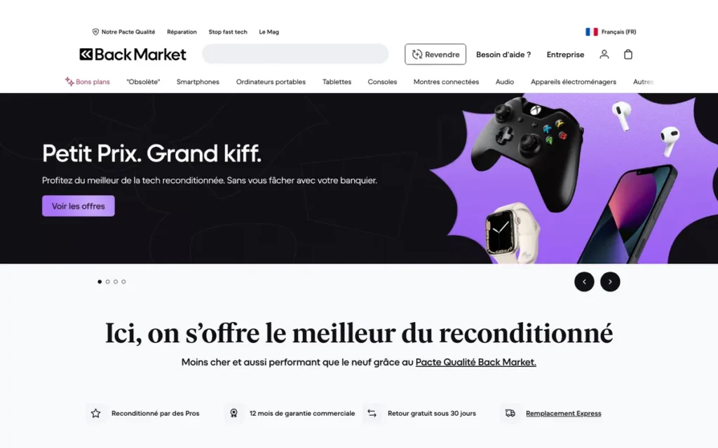 Back Market avis : grade, batterie et garantie