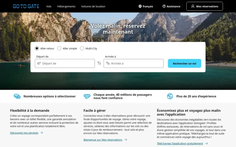 Gotogate avis : ce que couvre la réservation, vos recours
