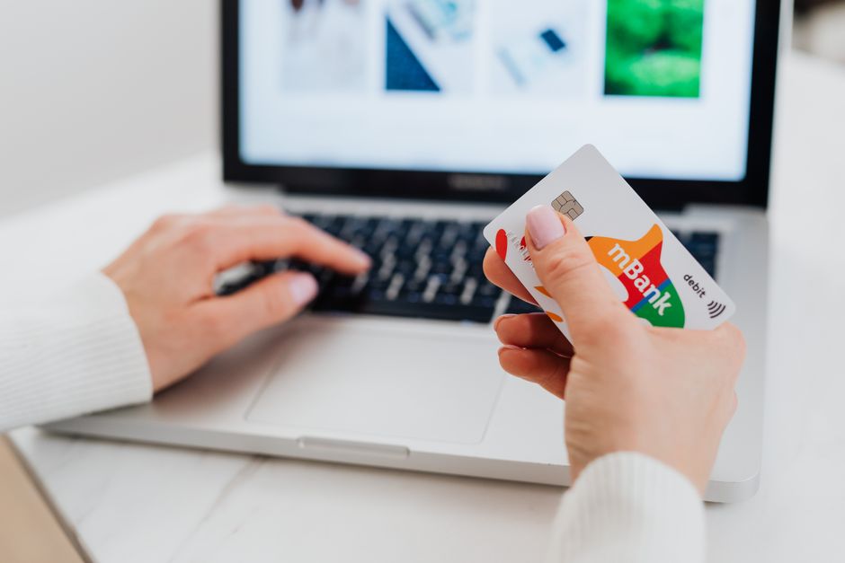 Achat en ligne réglé par carte