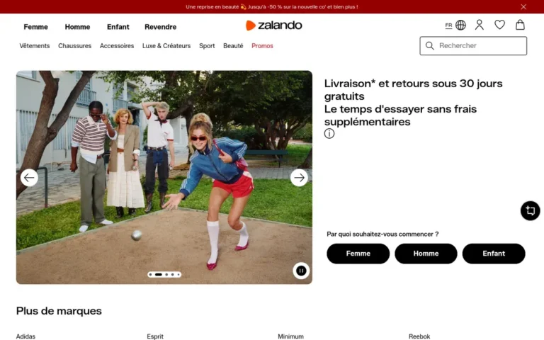 Zalando avis : retours, remboursement et vendeur tiers